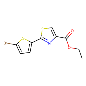 ethyl 2-(5-bromo-2-thienyl)-1,3-thiazole-4-carboxylate