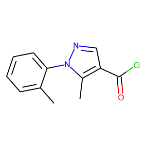 5-methyl-1-(2-methylphenyl)-1H-pyrazole-4-carbonyl chloride