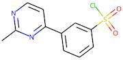 3-(2-Methylpyrimidin-4-yl)benzenesulphonyl chloride