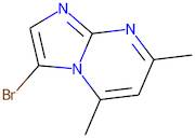 3-Bromo-5,7-dimethylimidazo[1,2-a]pyrimidine