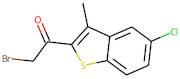 2-Bromo-1-(5-chloro-3-methylbenzo[b]thiophen-2-yl)ethan-1-one