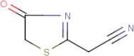 (4,5-Dihydro-4-oxo-1,3-thiazol-2-yl)acetonitrile