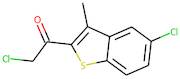 2-chloro-1-(5-chloro-3-methylbenzo[b]thiophen-2-yl)ethan-1-one