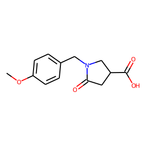 1-(4-Methoxybenzyl)-5-oxopyrrolidine-3-carboxylic acid