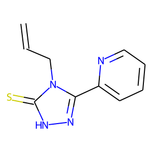 4-Allyl-2,4-dihydro-5-(pyridin-2-yl)-3H-1,2,4-triazole-3-thione