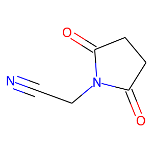 2-(2,5-dioxotetrahydro-1H-pyrrol-1-yl)acetonitrile