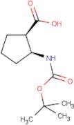 cis-2-Aminocyclopentane-1-carboxylic acid, N-BOC protected