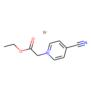 ethyl 2-(4-cyanopyridinium-1-yl)acetate bromide