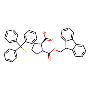 (2S,4R)-4-(Tritylthio)pyrrolidine-2-carboxylic acid, N-FMOC protected