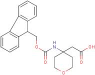 [4-({{(9H-Fluoren-9-yl)methoxy]carbonyl}amino)tetrahydro-2H-pyran-4-yl]acetic acid