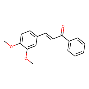 3-(3,4-dimethoxyphenyl)-1-phenylprop-2-en-1-one