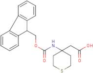 [4-({[(9H-Fluoren-9-yl)methoxy]carbonyl}amino)tetrahydro-2H-thiopyran-4-yl]acetic acid