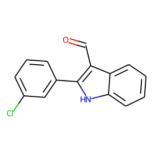 2-(3-chlorophenyl)-1H-indole-3-carboxaldehyde