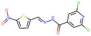 N'4-[(5-nitro-2-thienyl)methylidene]-2,6-dichloropyridine-4-carbohydrazide