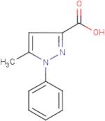 5-Methyl-1-phenylpyrazole-3-carboxylic acid