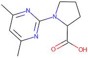 1-(4,6-Dimethylpyrimidin-2-yl)pyrrolidine-2-carboxylic acid