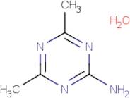4,6-dimethyl-1,3,5-triazin-2-amine hydrate