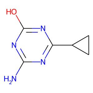 4-Amino-6-cyclopropyl-1,3,5-triazin-2-ol