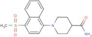 1-[4-(Methylsulphonyl)naphth-1-yl]piperidine-4-carboxamide