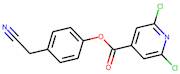 4-(cyanomethyl)phenyl 2,6-dichloroisonicotinate