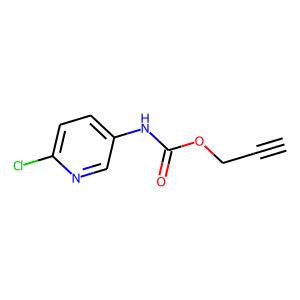 prop-2-ynyl N-(6-chloropyridin-3-yl)carbamate