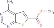 Methyl 4-aminothieno[2,3-d]pyrimidine-6-carboxylate