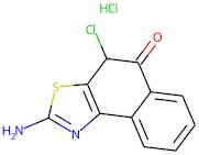 2-amino-4-chloro-4,5-dihydronaphtho[1,2-d][1,3]thiazol-5-one hydrochloride