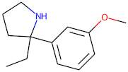 2-Ethyl-2-(3-methoxyphenyl)pyrrolidine