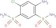 4-Amino-6-chlorobenzene-1,3-disulphonamide