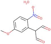 2-(5-Methoxy-2-nitrophenyl)malondialdehyde monohydrate