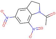 1-(5,7-dinitro-2,3-dihydro-1H-indol-1-yl)ethan-1-one