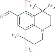 8-hydroxy-1,1,7,7-tetramethyl-2,3,6,7-tetrahydro-1H,5H-pyrido[3,2,1-ij]quinoline-9-carboxaldehyde