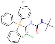 (1-{[(tert-butylamino)carbonyl]amino}-2,2-dichlorovinyl)(triphenyl)phosphonium chloride