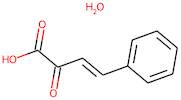 (3E)-2-Oxo-4-phenylbut-3-enoic acid monohydrate