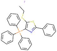 [5-(ethylthio)-2-phenyl-1,3-thiazol-4-yl](triphenyl)phosphonium iodide