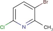 3-Bromo-6-chloro-2-methylpyridine