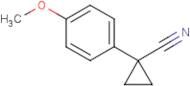 1-(4-methoxyphenyl)cyclopropanecarbonitrile