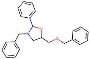 3-Benzyl-5-[(benzyloxy)methyl]-2-phenyl-1,3-oxazolidine