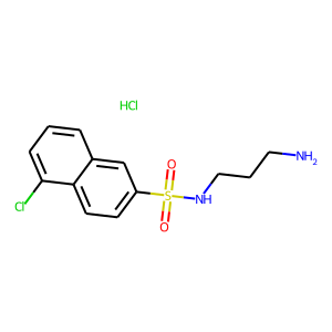 N-(3-Aminopropyl)-5-chloronaphthalene-2-sulphonamide hydrochloride