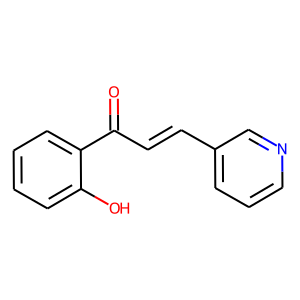 1-(2-hydroxyphenyl)-3-(3-pyridyl)prop-2-en-1-one