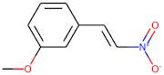 1-methoxy-3-(2-nitrovinyl)benzene