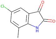 5-chloro-7-methylindoline-2,3-dione