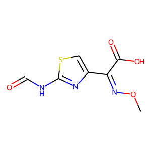 2-(2-formylamino-1,3-thiazol-4-yl)-2-(methoxyimino)acetic acid