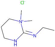 N1-(1,1-dimethylhexahydropyrimidin-1-ium-2-yliden)ethan-1-amine chloride