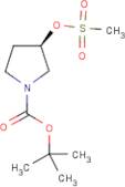 (R)-3-(Methylsulphonyloxy)pyrrolidine, N-BOC protected