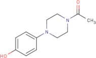 1-[4-(4-Hydroxyphenyl)piperazino]ethan-1-one