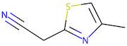 2-(4-methyl-1,3-thiazol-2-yl)acetonitrile