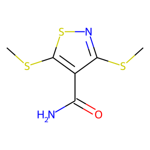 3,5-di(methylthio)isothiazole-4-carboxamide