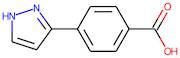 4-(1H-Pyrazol-3-yl)benzoic acid