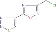 3-(Chloromethyl)-5-(1,2,3-thiadiazol-4-yl)-1,2,4-oxadiazole